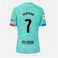 Fotbalové Dres Barcelona Ferran Torres #7 Dámské Alternativní 2023-24 Krátký Rukáv